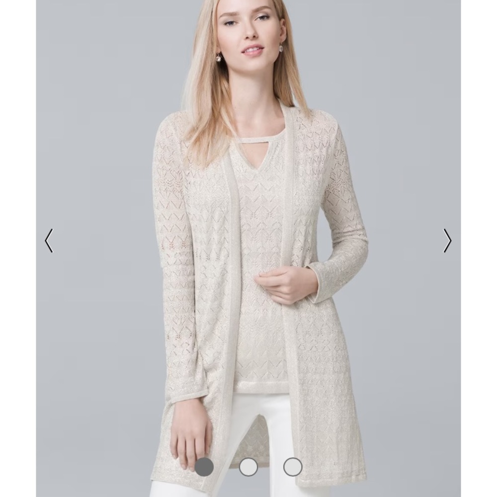 White House Black Market Cardigan